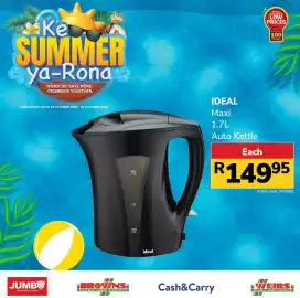 Jumbo catalogue Page 1: Ideal Maxi Auto Kettle €149,95