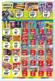 Giant Hyper catalogue Page 2: Mister Sweet Speckled Eggs €199,99, Cartoon Candy Jellies Assorted €45,99