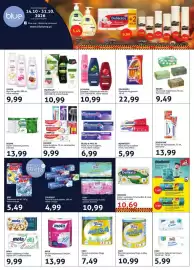 Blue Stop gazetka Strona 1: Papier toaletowy, 8 rolek, Będzie UPS, Delikatna Biała €9,99, Colgate Pasta do zębów €9,99