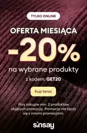 Sinsay gazetka Strona 1