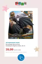 Smyk gazetka Strona 3: Szczerbatek Nocna Furia interaktywna figurka smoka 32 cm Jak wytresować €39,99