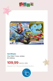 Smyk gazetka Strona 4: City Pętla T-rexa zestaw do zabawy Hot Wheels €109,99