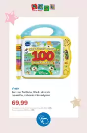Smyk gazetka Strona 7: Zabawka interaktywna Rodzina Treflików Wielki słownik pojazdów Vtech €69,99