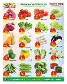 New W Mart leaflet week 42 Page 12: Onion (India) €4,95, Beetroot €3,95