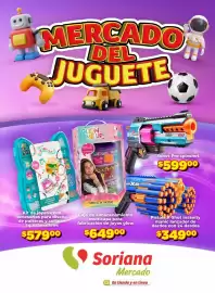 Folleto Soriana Mercado Página 1: X-Shot insanity manic lanzador de dardos €349,00, Xshot-pro spinshot €599,00