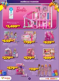 Folleto Soriana Mercado Página 3: Barbie muñeca Chelsea Aventuras de Viaje €279,00