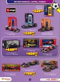 Folleto Soriana Mercado Página 6: BBurango auto carrera escudería Red Bull 2025 €499,00