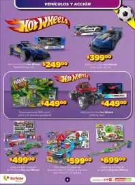 Folleto Soriana Mercado Página 7: Express Wheels Juego de líder de vuelta €499,00, Hot Wheels track ripper €399,00