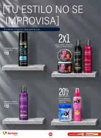 Folleto Soriana Híper Página 22: Shine - mousse smooth and shine €72,00, Tresemmé - fijadores extreme €79,00