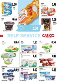 Volantino Carico Cash & Carry Pagina 18: Danone Yogoloso €1,07, Milk benessere sistema immunitario €1,49