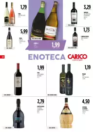 Volantino Carico Cash & Carry Pagina 28: Donelli vino €1,99, Turà vino frizzante €1,79