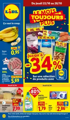 Catalogue Lidl (valable jusqu'au 28-10)