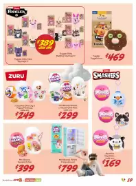 Folleto Soriana Híper Página 11: Fuggler fugglicious €4,69, Fill the fridge playset €7,99