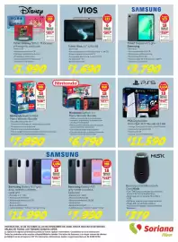 Folleto Soriana Híper Página 17: Disney - tablet stitch, princesas y avengers, cada una €331,67