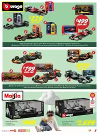 Folleto Soriana Híper Página 6: Mclaren mcl36 €7,99, Burago - formula 1 die-cast car €229,00