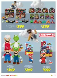 Folleto Soriana Híper Página 8: Figura super mario €599,00, Figuras flexibles de acción €299,00