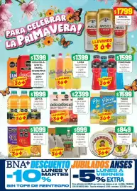 Catálogo Almacor semana 42 Página 5: Cepita jugo listo vs sabores €1.999,00, 9 de oro bizcocho €1.099,00