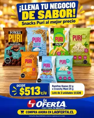 La Oferta (válido hasta 30-10)