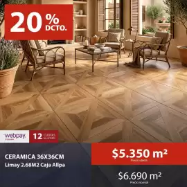 Catálogo Mimbral Página 4: Ceramica 36x36cm €5.350,00