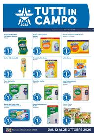 Volantino Tigre Amico | 4° paniere Tutti in campo 2026 Pagina 12: Piumini Swiffer Duster €1,00, Panni Dry Swiffer €1,00