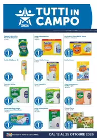 Volantino Tigre Amico | 4° paniere Tutti in campo 2026 Pagina 12: Piumini Swiffer Duster €1,00, Panni Dry Swiffer €1,00