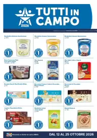 Volantino Tigre Amico | 4° paniere Tutti in campo 2026 Pagina 6: Bocconcini Crema al Latte & Cioccolato Bianco Vicenzi €1,00