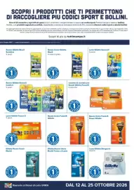 Volantino Tigre Amico | 4° paniere Tutti in campo 2026 Pagina 9: Lame Gillette Fusion 5 €1,00