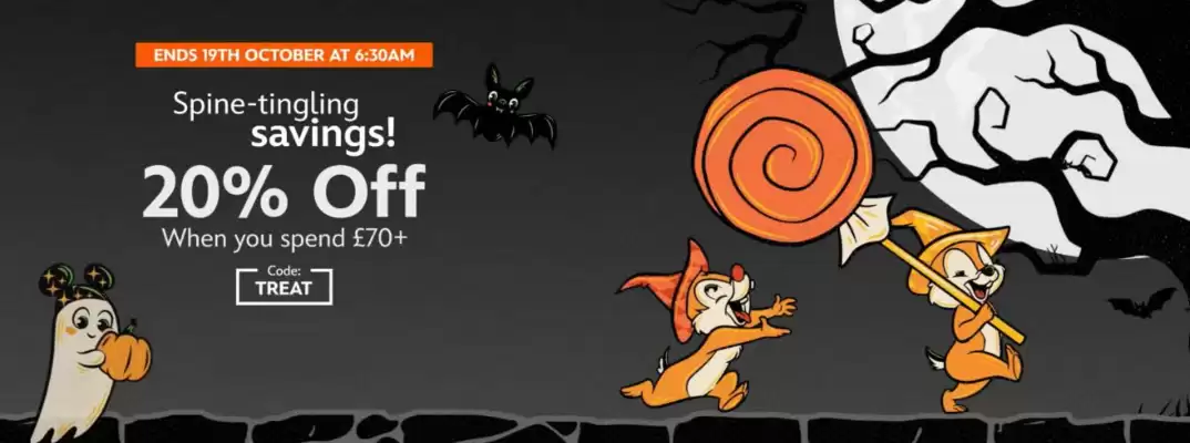 Disney Store (valid until 21-10)