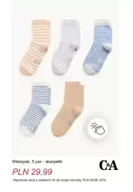 C&A gazetka Strona 12: Skarpetki 5-pak C & A €29,99