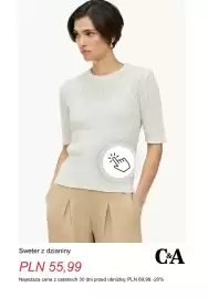 C&A gazetka Strona 2: Sweter z dzianiny C & A €55,99