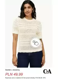 C&A gazetka Strona 4: Sweter z dzianiny C & A €49,99