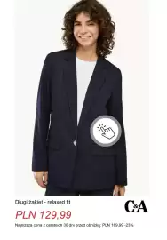 C&A gazetka Strona 7: Długi żakiet - relaxed fit C & A €129,99