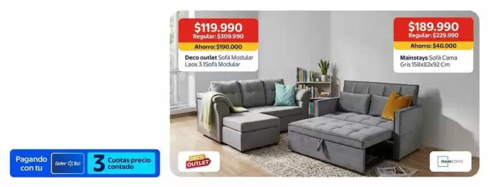 Catálogo Lider Página 7: Mainstays - dec ouleta 543 madular laos 3150 mcoliar €199.990,00