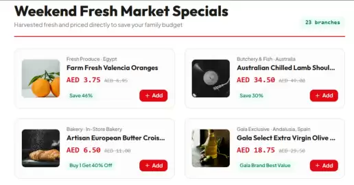 Gala Supermarket catalogue week 42 Page 1