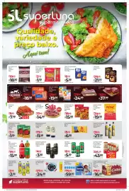 Folheto Super Luna semana 42 Página 1: Empanado de Frango Mini Chicken €15,98, Frada Descartável Babysec Ultra Hiper €59,98