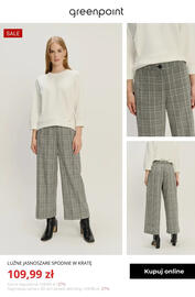 Greenpoint gazetka Strona 10: Luźne jasnoszare spodnie w kratę Greenpoint €109,99