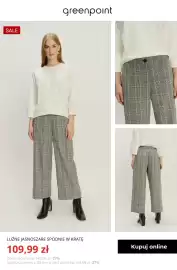 Greenpoint gazetka Strona 10: Luźne jasnoszare spodnie w kratę Greenpoint €109,99