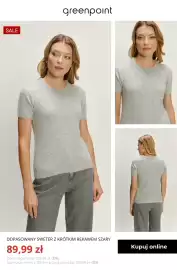 Greenpoint gazetka Strona 9: Dopasowany sweter z krótkim rękawem szary Greenpoint €89,99