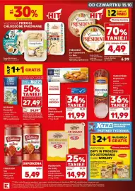 Kaufland gazetka Strona 11: Mlekovita Ser żółty €14,99, Pudliszki Sos różne rodzaje €5,49