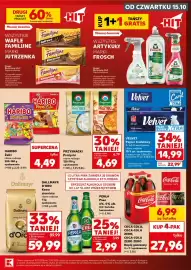 Kaufland gazetka Strona 13: Przysnacki Prażynki €4,69, Coca-Cola Rodzinny Zapas €27,96