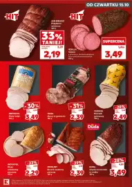 Kaufland gazetka Strona 15: DUDA Szynka doskonała €3,49, Morliny Boczek wędzony parzony €2,39