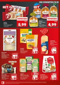 Kaufland gazetka Strona 19: Kupiec Wafle ryżowe slim naturalne z czarnuszka lub ze słonecznikiem €2,39