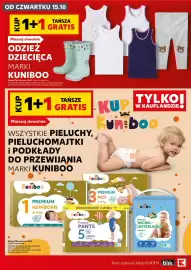 Kaufland gazetka Strona 26: Odzież Dziecięca Marki Kuniboo, Pieluchy, pieluchomajtki i podkłady do przewijania Kuniboo