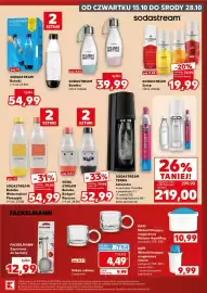 Kaufland gazetka Strona 31: Sodastream Butelka €39,99, Sodastream Syrop różne rodzaje €19,99