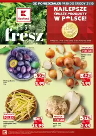 Kaufland gazetka Strona 5: Polska fasolka szparagowa żółta €13,99, Śliwki podłużne luzem €3,99