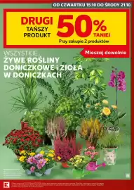 Kaufland gazetka Strona 7: DRUGI TAŃSZY PRODUKT OD CZWARTKU 15.10 DO ŚRODY 21.10 50% TANIEJ Przy zakupie 2 produktów