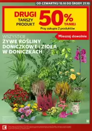 Kaufland gazetka Strona 7: DRUGI TAŃSZY PRODUKT OD CZWARTKU 15.10 DO ŚRODY 21.10 50% TANIEJ Przy zakupie 2 produktów