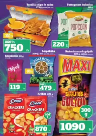 Vil-For akciós újság hét 42 Oldal 13: Popz popcorn €220,00, Csipet ropi €479,00