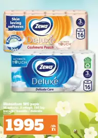 Vil-For akciós újság hét 42 Oldal 3: Skin loving softness Zewa fumer Deluxe Tube Cashmere Peach ULTIMATE TOUCH ULTIMATE
