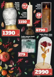 Vil-For akciós újság hét 42 Oldal 6: Szolár mécses LA-503 / LA-557 22 cm üveg 24,5 cm Ledes gyertya 24,5 cm elem nélkül